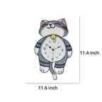 Clock (Size - One Size) - Brown & White