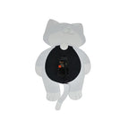Clock (Size - One Size) - Brown & White