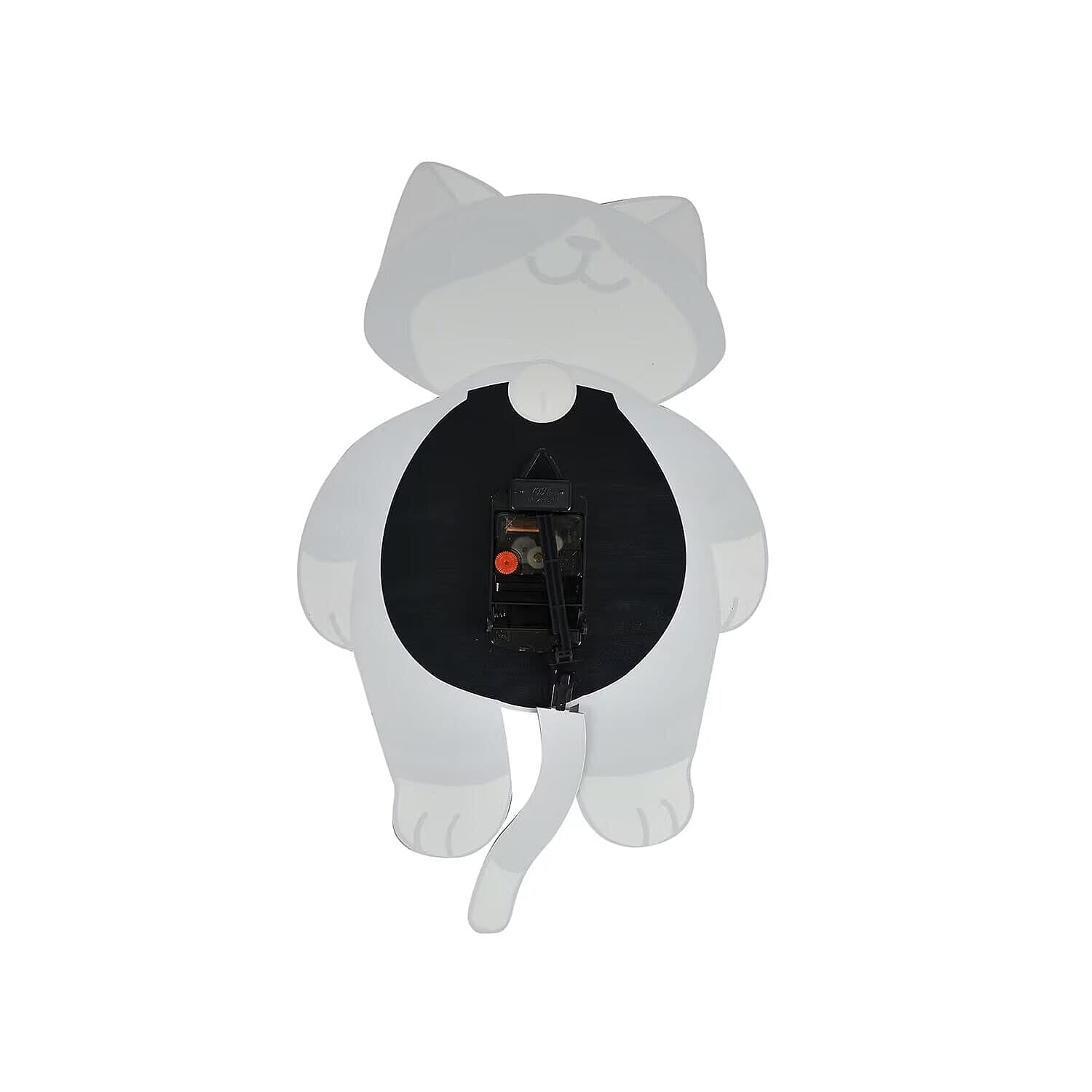 Clock (Size - One Size) - Brown & White