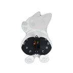 Corgi Pendulum Wall Clock (2AA Batteries not Included) - Light Yellow - White