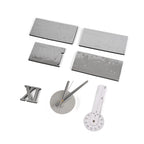 DIY Wall Clock with Roman Numerals - Silver