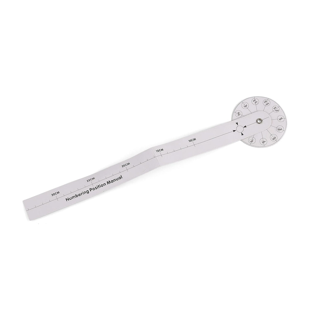 DIY Wall Clock with Roman Numerals - Silver