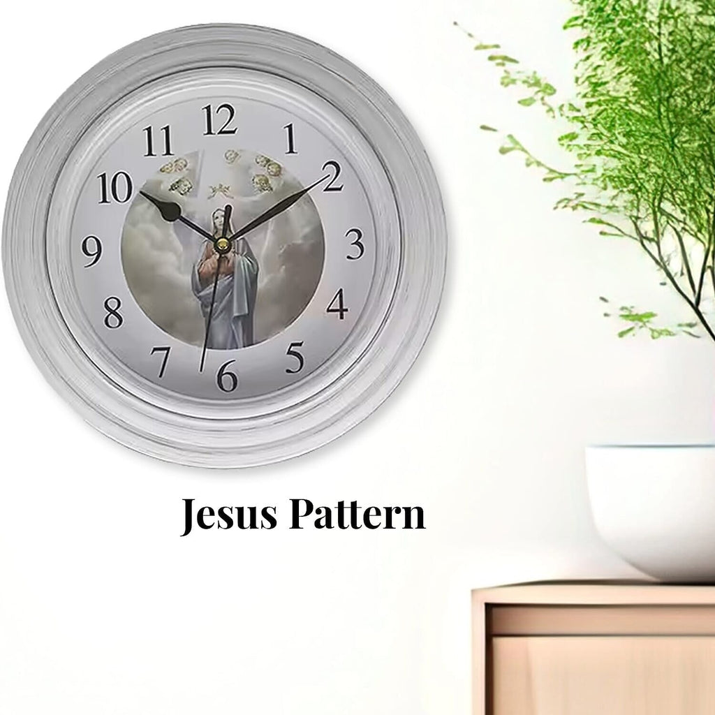Set of 2 -  Wall Clock (1AA Batteries Not Included) - White