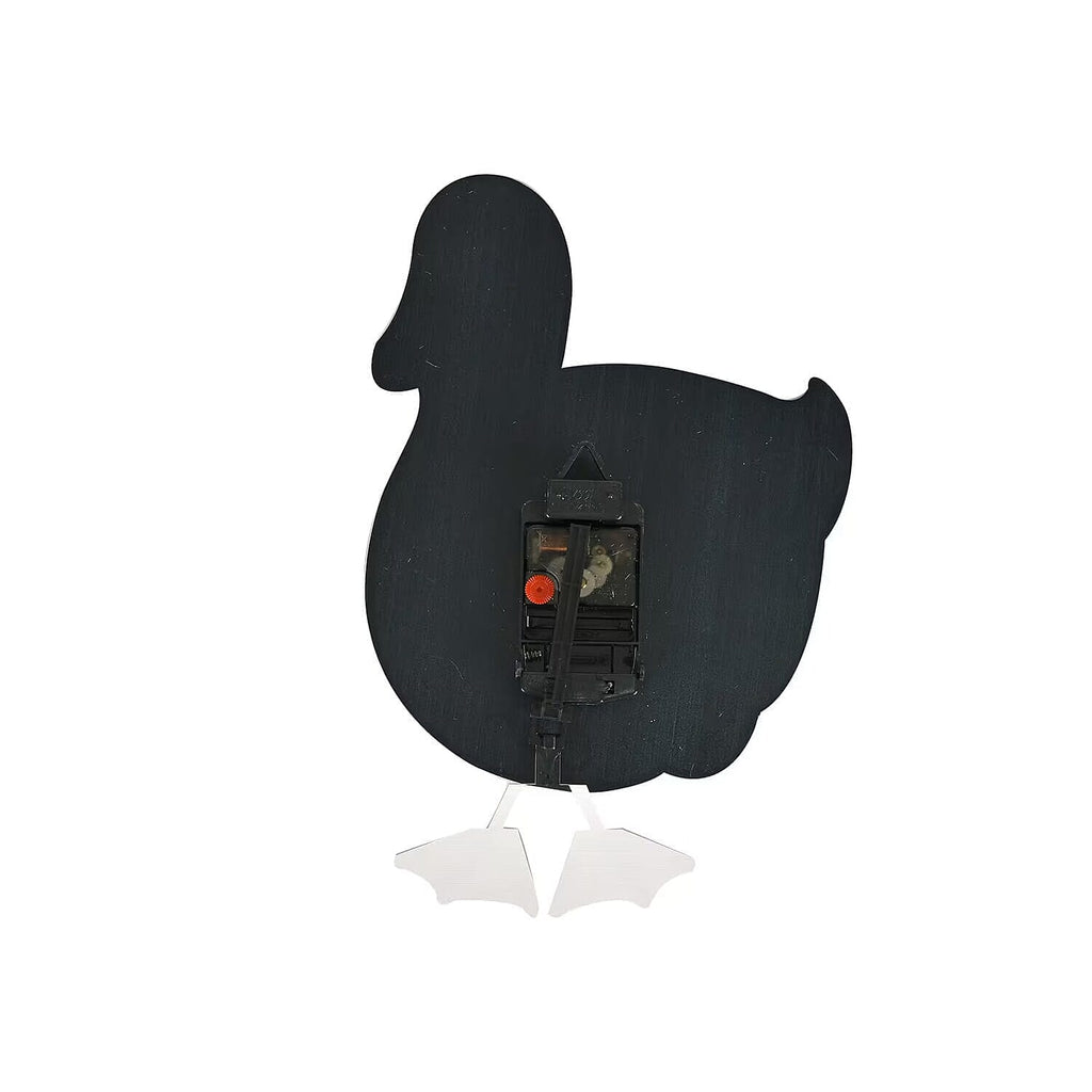 Duck Pendulum Wall Clock (2AA Batteries not Included) - White