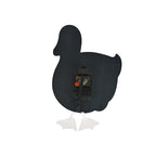 Duck Pendulum Wall Clock (2AA Batteries not Included) - White