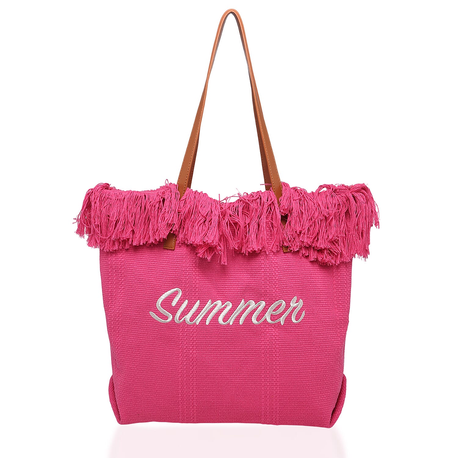 Close Out - House Of Milano SUMMER Tote Bag - Fuchsia