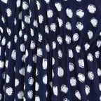 Close Out - Stretch Jersey Maxi Dress (One Size,8-18) - Navy Blue & White