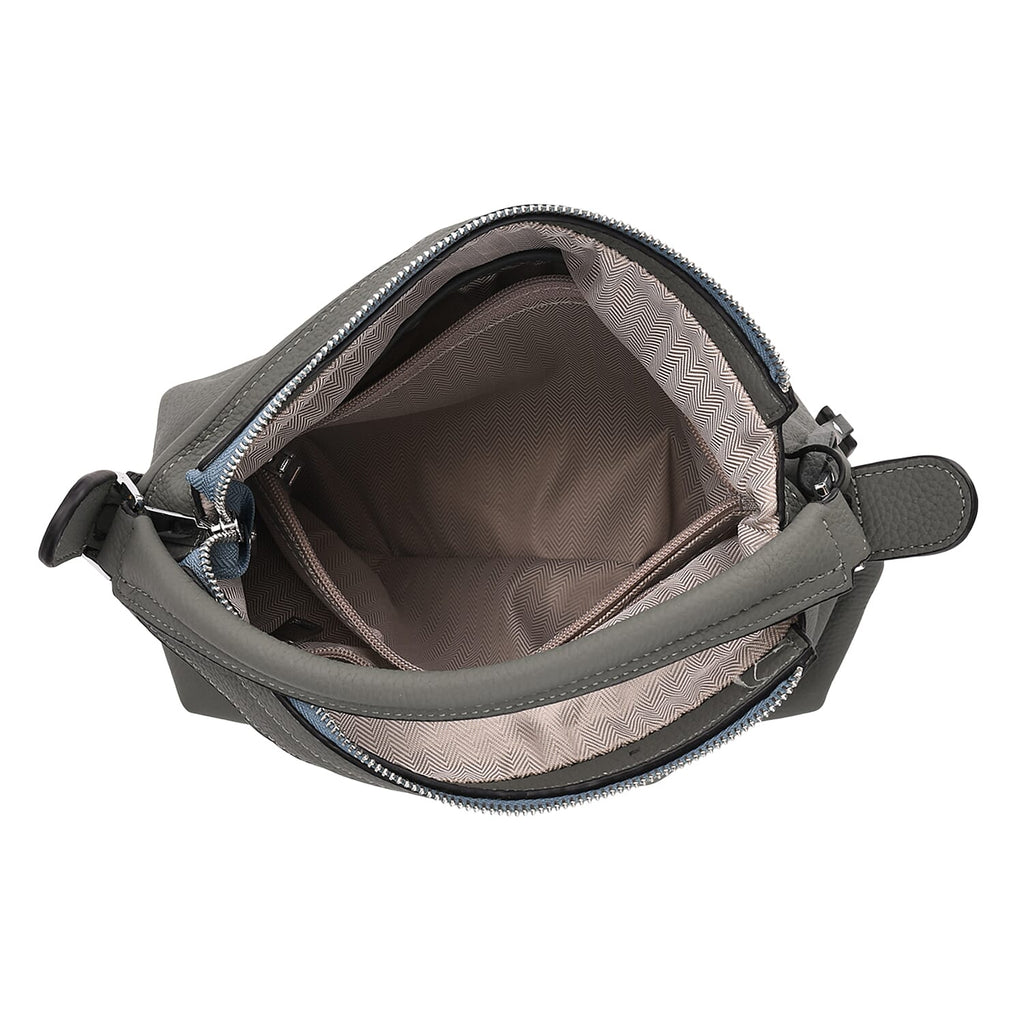 Closeout Deal- 100% Genuine Leather Bag - Blue