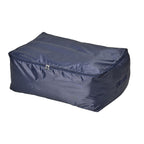 Closeout Deal - 5 Piece Set- Oxford Under Bed Storage Bags - Navy - Protect Clothes and Bedding From Dust and Damp, Solid 210D, 58x50x24cm