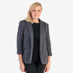 Close Out Classic Jersey Blazer (Size 20) - Grey