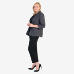 Close Out Classic Jersey Blazer (Size 20) - Grey