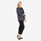 Close Out Classic Jersey Blazer (Size 20) - Grey