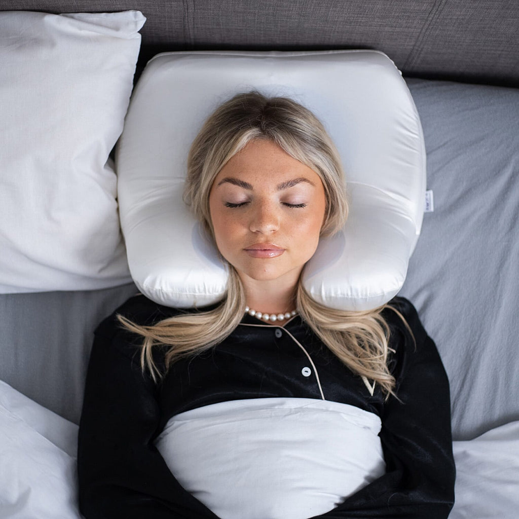 Closeout Deal Fresh Face Anti-Wrinkle Pillow With Silk Pilowcase. Clinically Proven to Reduce Lines and Wrinkles
