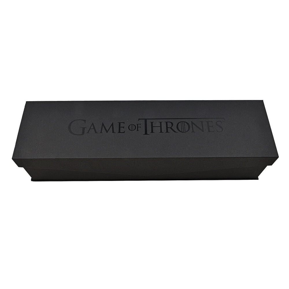 Closeout Deal - Game of Thrones Emblem and Slogans Espresso Ceramic Mug Set - 4 Mugs and 4 Saucers - Multi Colour