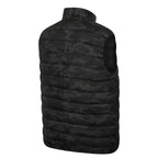 Lee Cooper Men’s Camo Padded Gilet Bodywarmer with High Neck & Zip Pockets