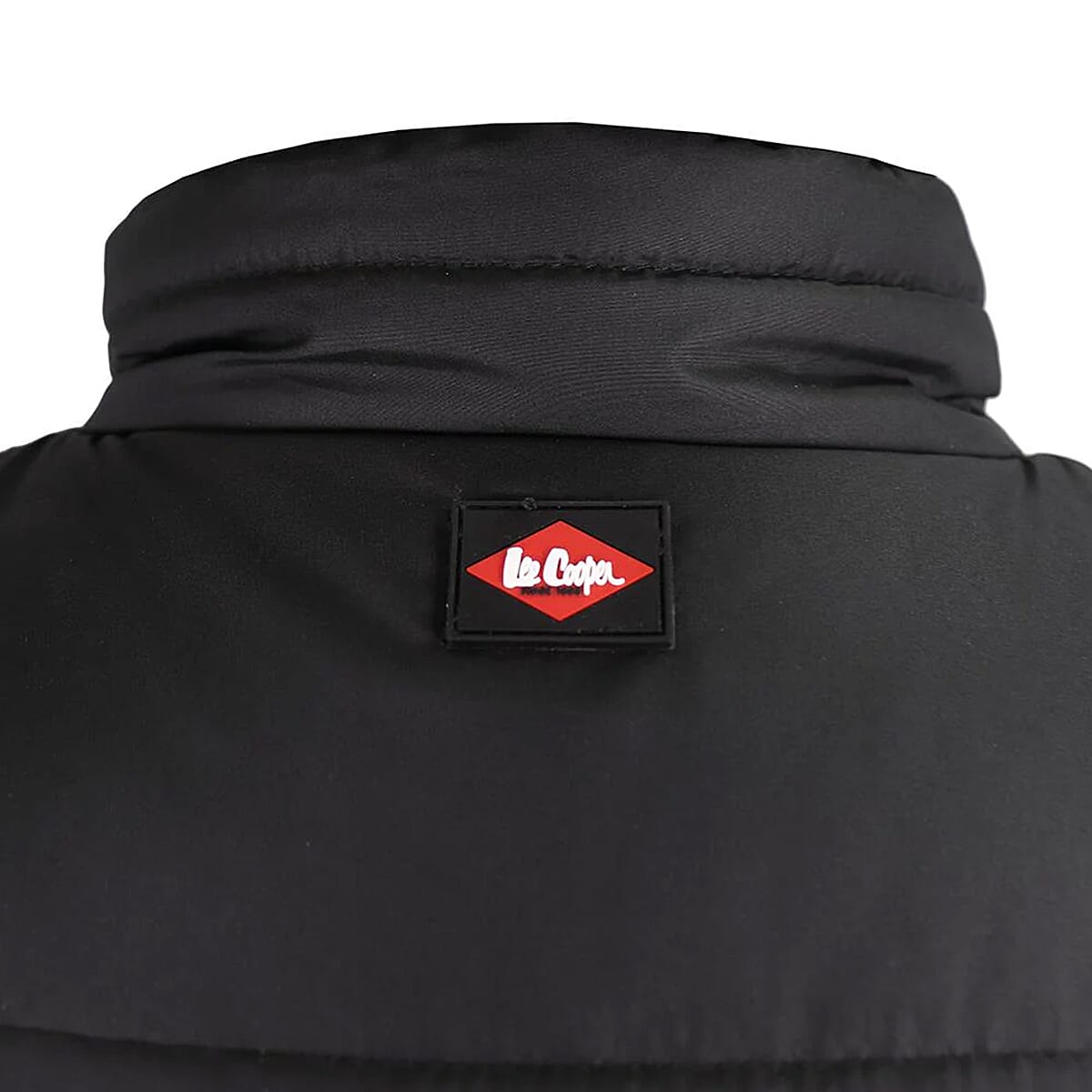 Closeout Deal Lee Cooper Classic Padded Vest with Red Trim (Size L) - Camouflage