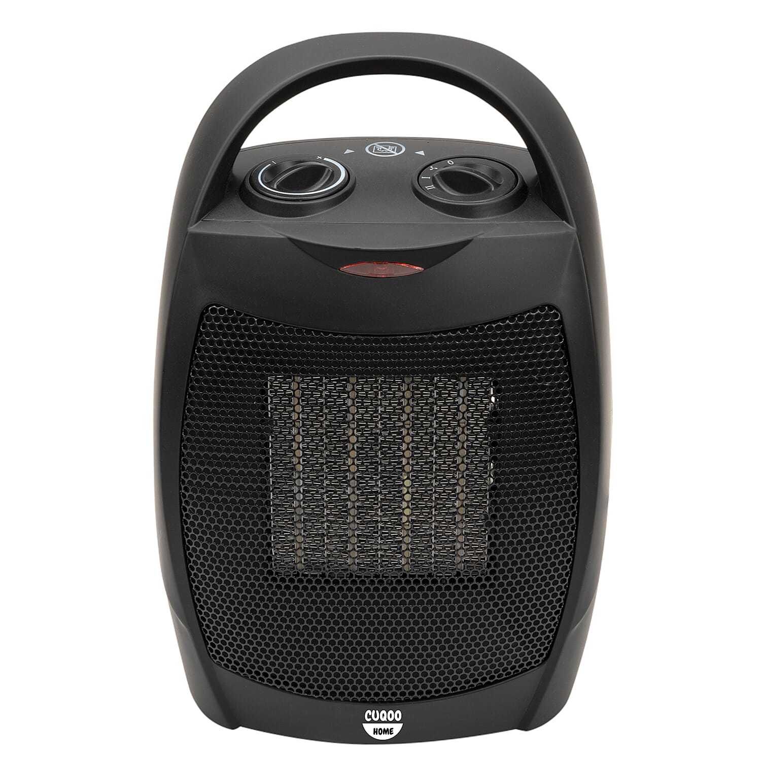Closeout Deal - Lightweight - Energy Efficient Ceramic Heater with 3 Power Settings, Adjustable Thermostat - Overheating Protection Technology  - Black