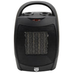 Closeout Deal - Lightweight - Energy Efficient Ceramic Heater with 3 Power Settings, Adjustable Thermostat - Overheating Protection Technology  - Black