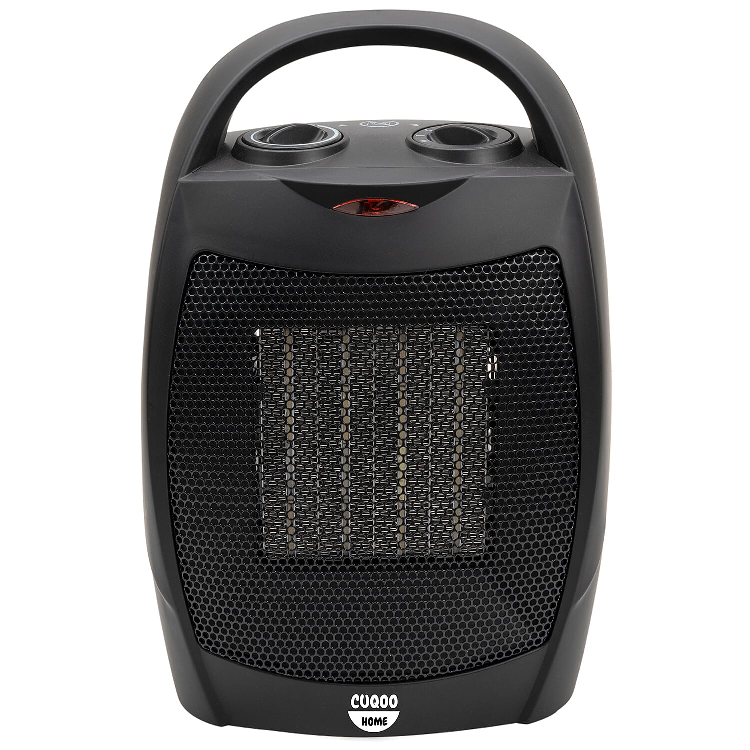 Closeout Deal - Lightweight - Energy Efficient Ceramic Heater with 3 Power Settings, Adjustable Thermostat - Overheating Protection Technology  - Black