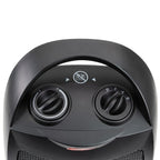 Closeout Deal - Lightweight - Energy Efficient Ceramic Heater with 3 Power Settings, Adjustable Thermostat - Overheating Protection Technology  - Black