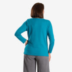 Closeout Deal  Blouse - Teal