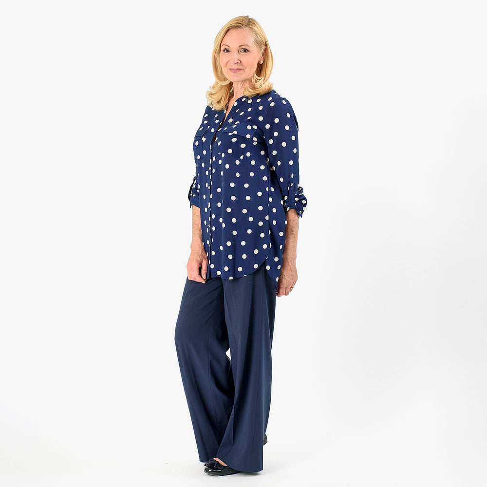 Closeout Deal Shirt (Size - 8) - Navy
