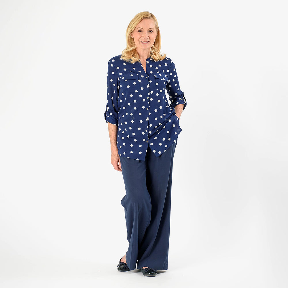 Closeout Deal Shirt (Size - 8) - Navy