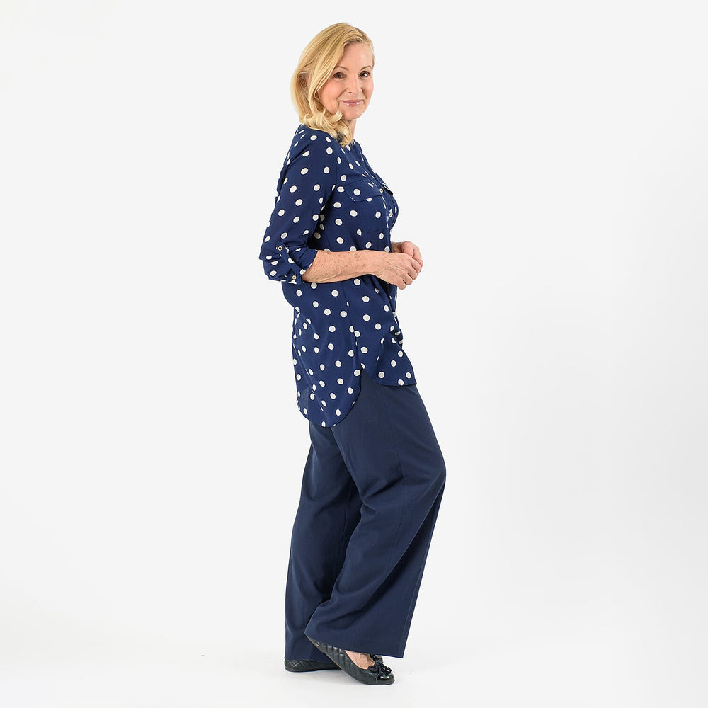 Closeout Deal Shirt (Size - 8) - Navy
