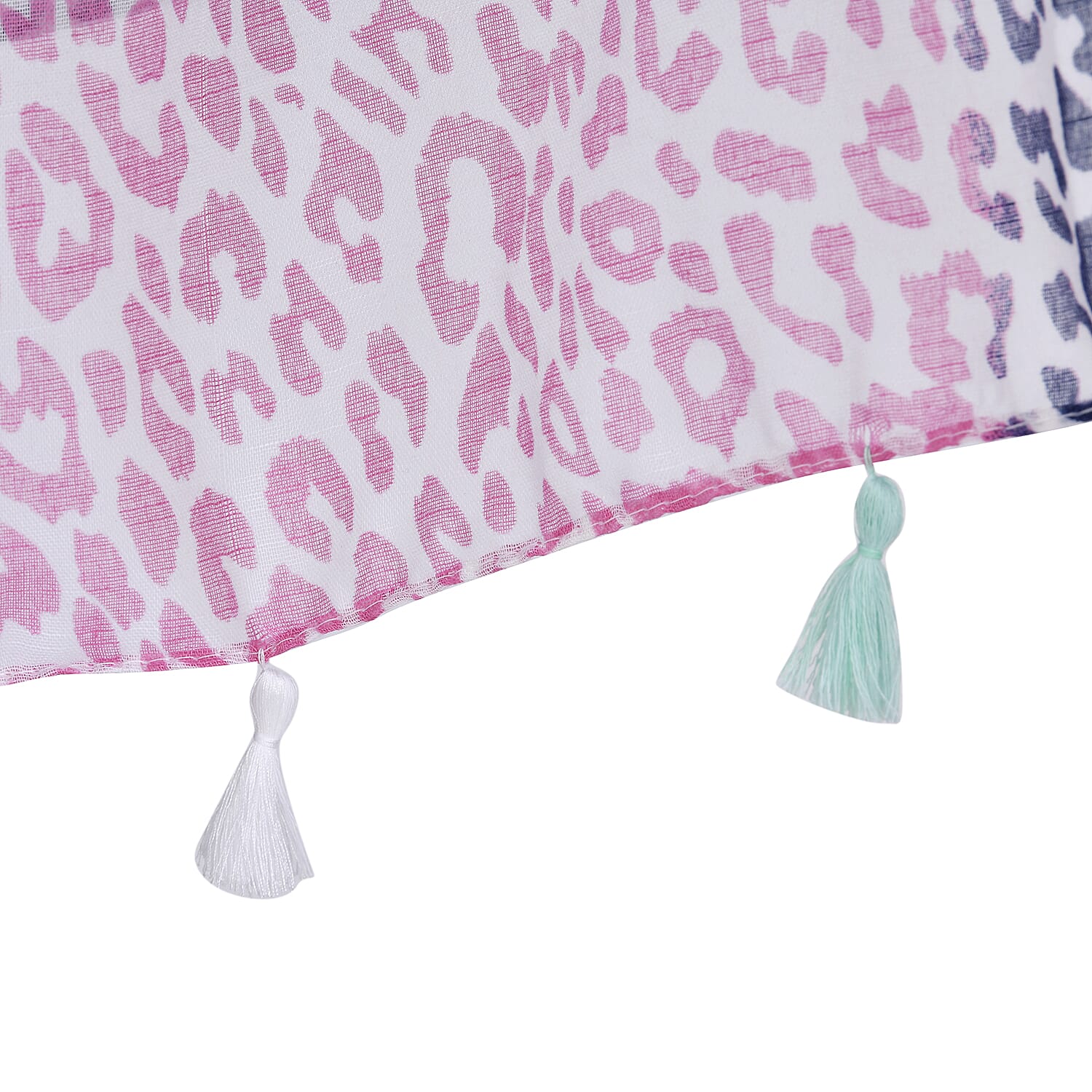 Closeout Deal New Arrival 100% Viscose Leopard Pattern sarong (Size 180x87 cm) - Pink