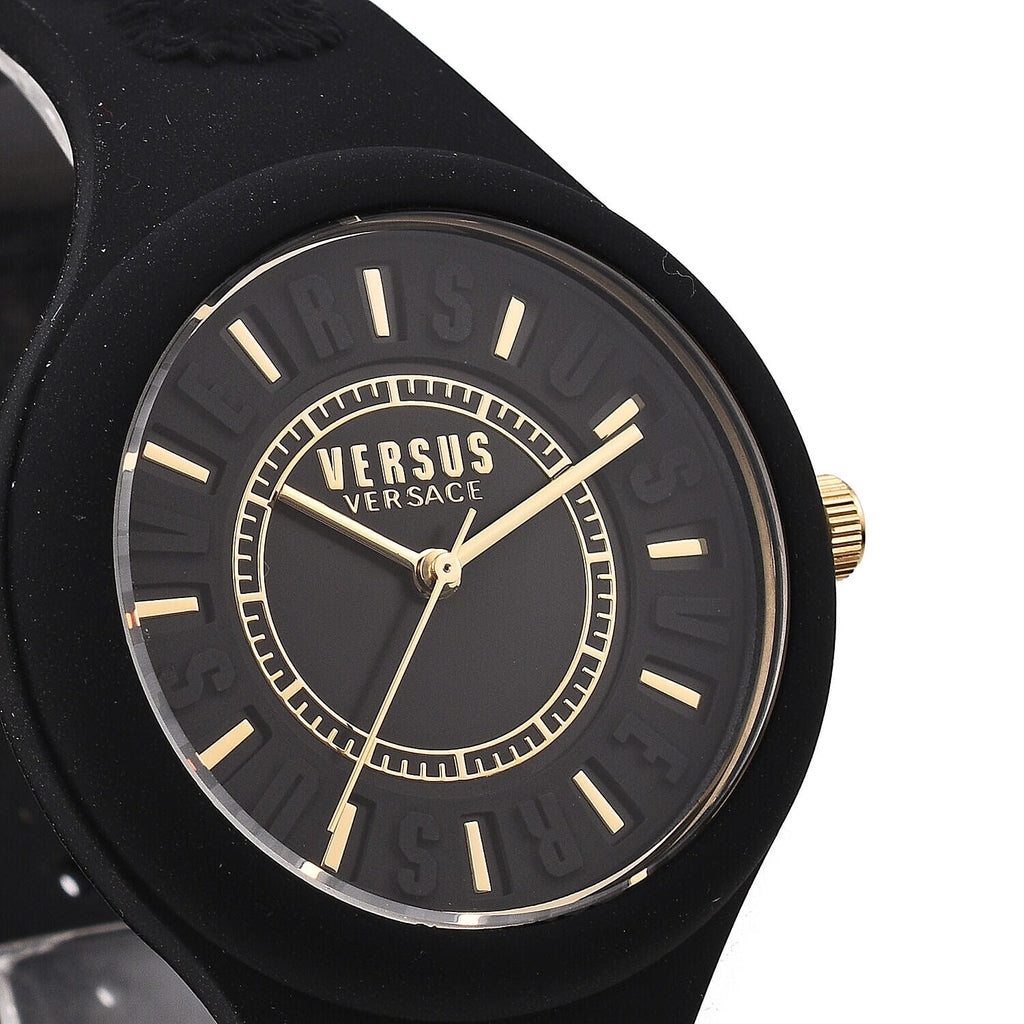 Closeout Deal - Versus Versace Ladies Fire Island Watch with Black Colour Strap