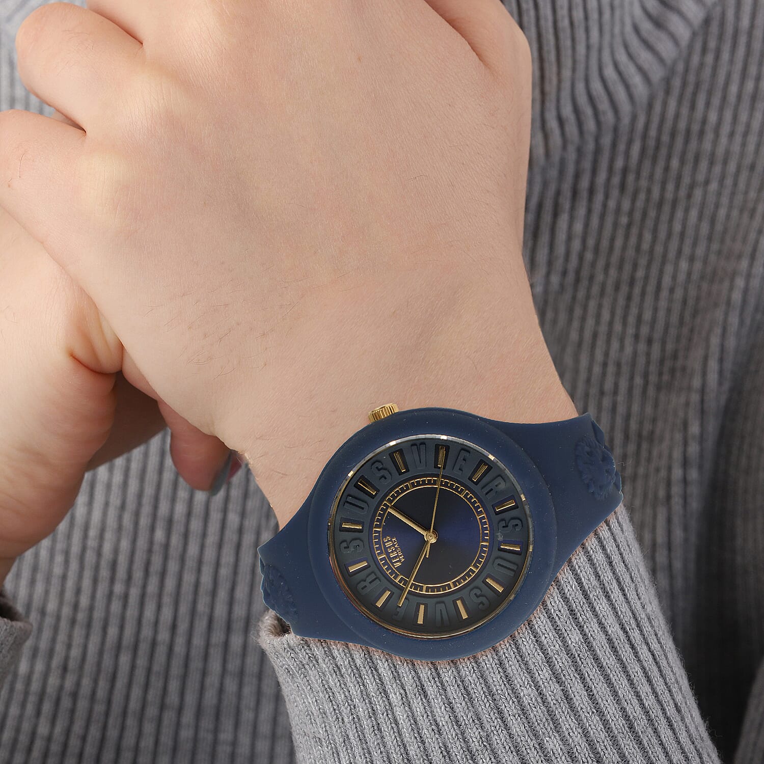 Closeout Deal - Versus Versace Ladies Watch with Navy Colour Strap