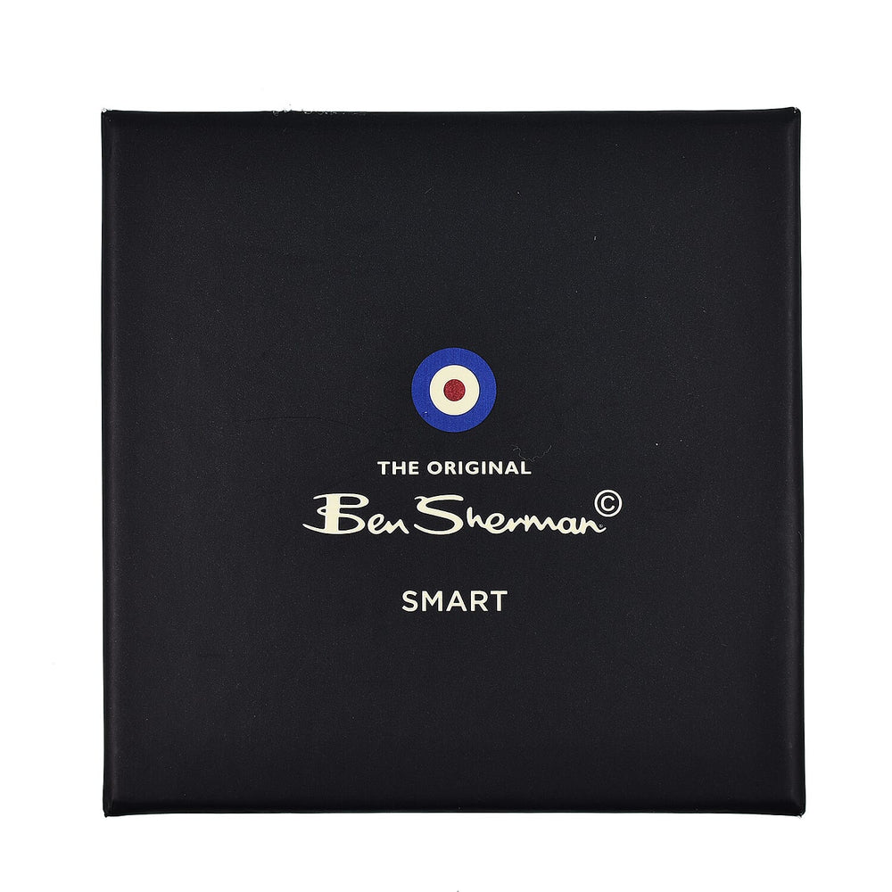 Ben Sherman Smartwatch, Multiface, Heart Rate Monitor, Sleep Aware, SmartPhone connected, Music Controller, Water Resistant with Silicone Strap - Black