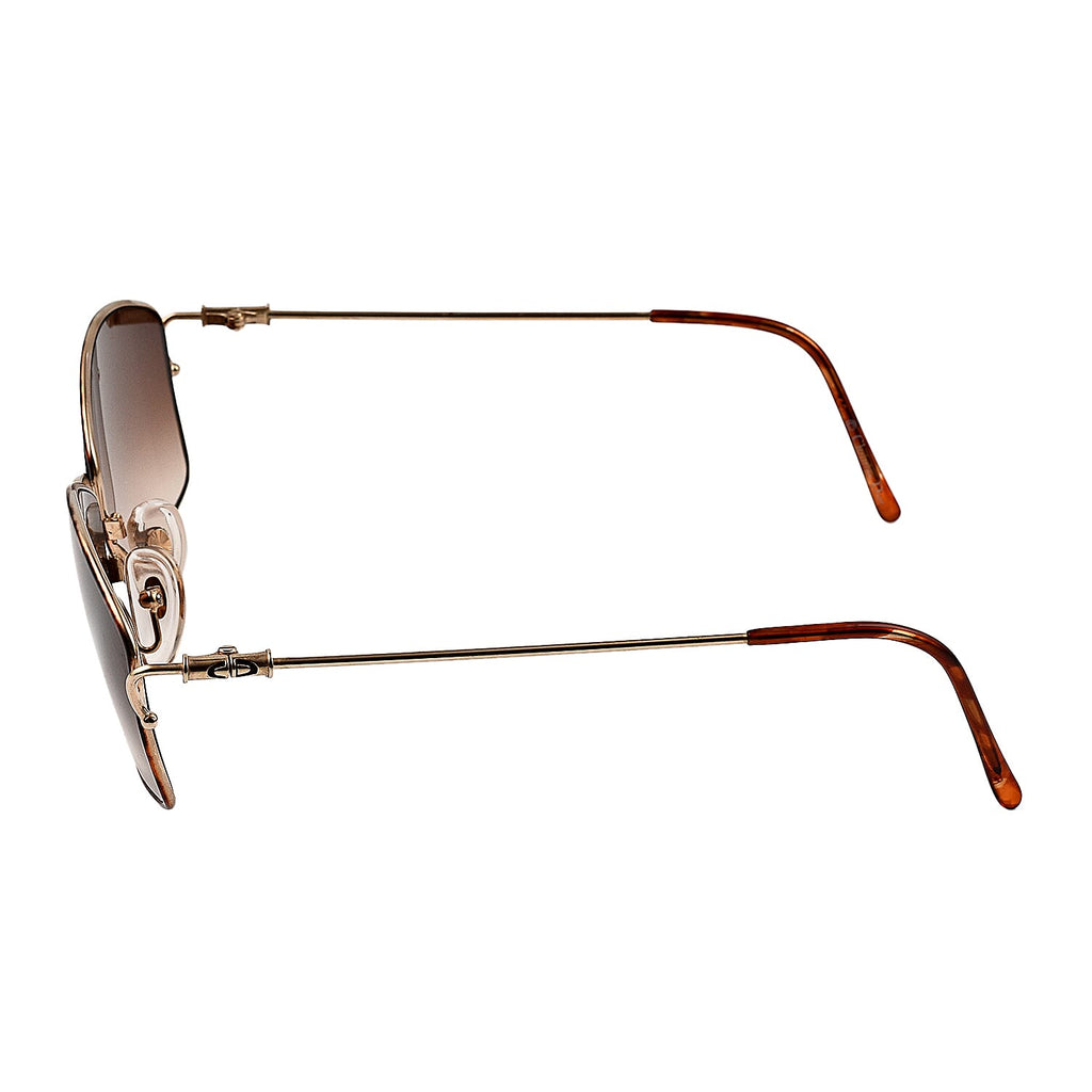 Closeout deal - Dior Vintage Rectangle Sunglasses - Brown