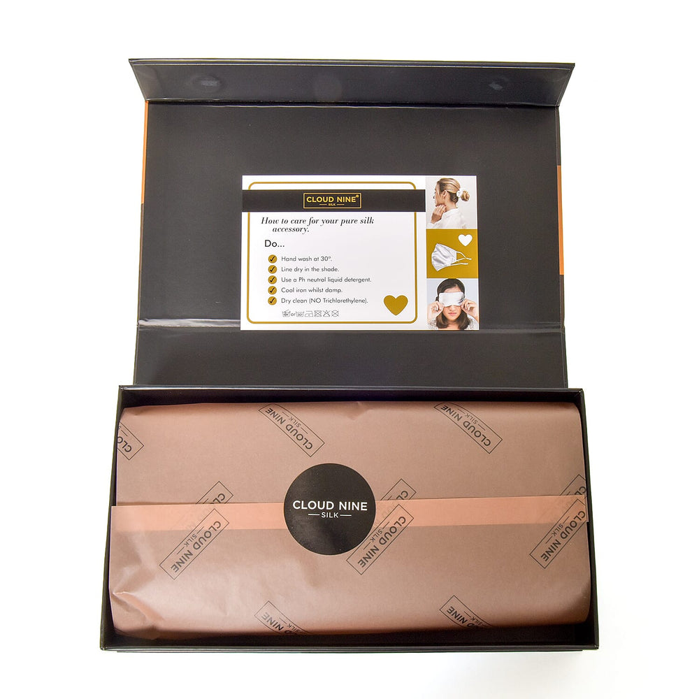 Cloud Nine Silk Luxury Sleep Mask - Champagne