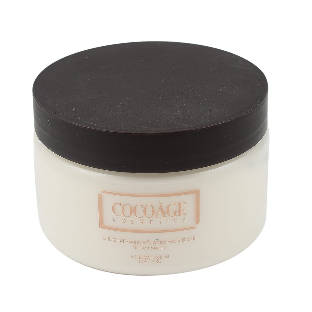 Cocoage 24K Gold Sweet Whipped Body Butter - Brown Sugar