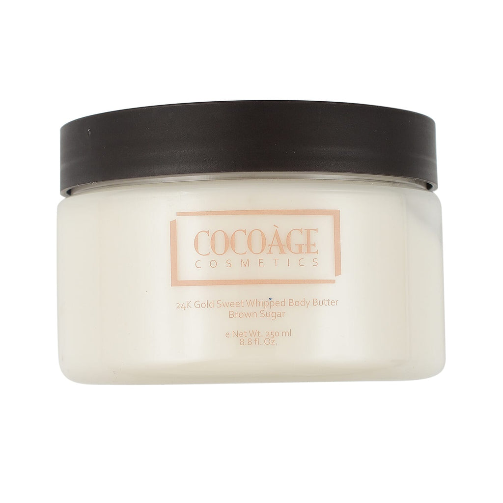 Cocoage 24K Gold Sweet Whipped Body Butter - Brown Sugar