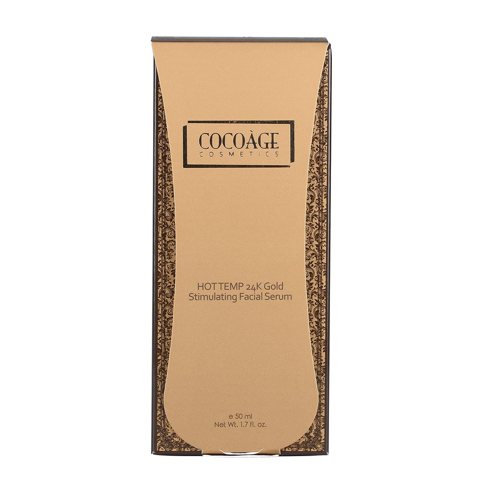 Cocoage- Hot Temp 24K Gold Stimulating Facial Serum - 50ml