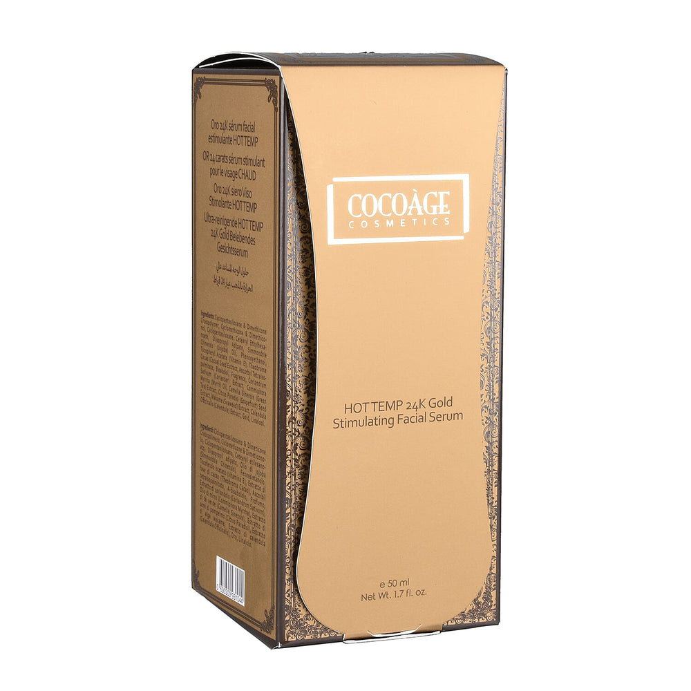 Cocoage- Hot Temp 24K Gold Stimulating Facial Serum - 50ml