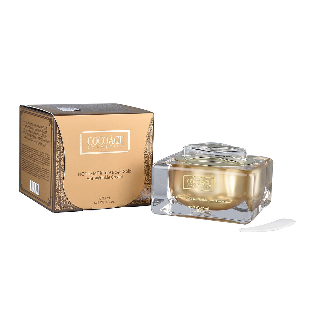 Cocoage- Hot Temp Intense 24K Gold Anti-Wrinkle Cream - 30ml