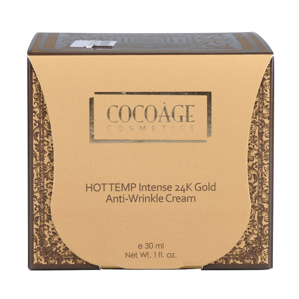 Cocoage- Hot Temp Intense 24K Gold Anti-Wrinkle Cream - 30ml