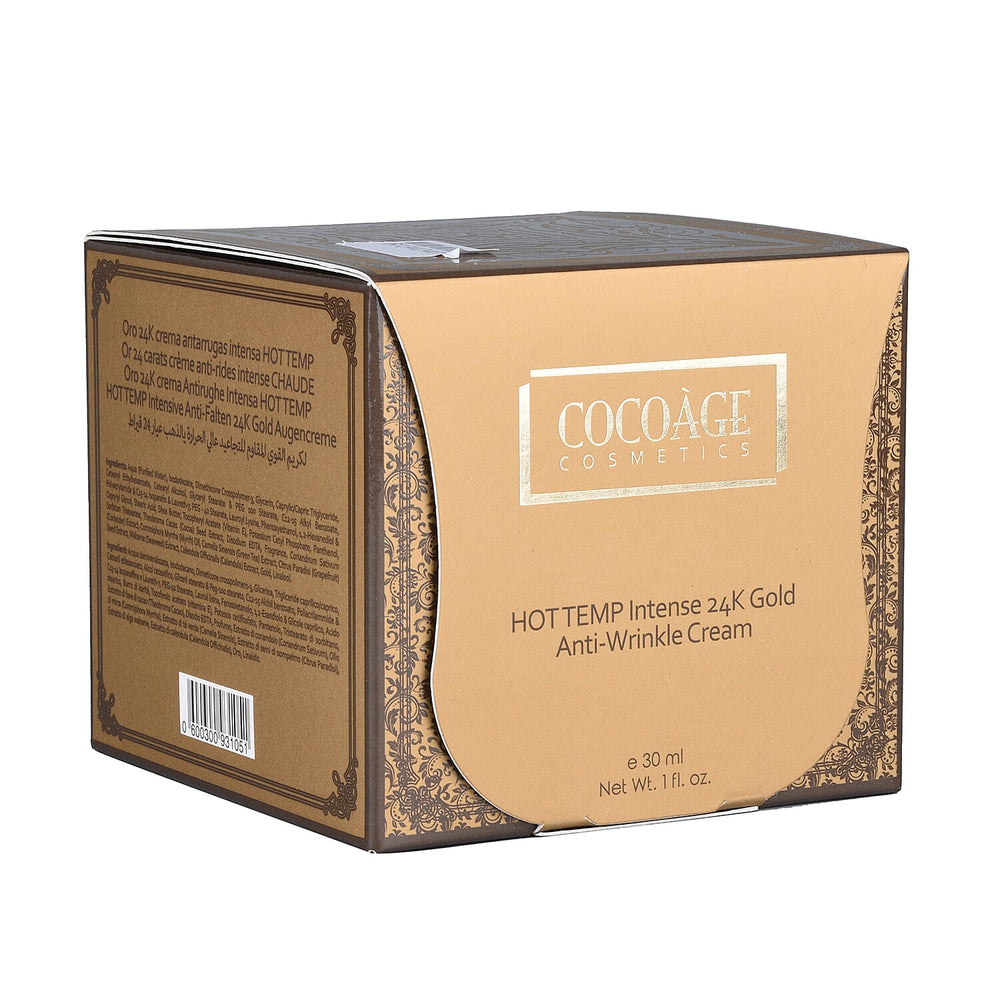 Cocoage- Hot Temp Intense 24K Gold Anti-Wrinkle Cream - 30ml