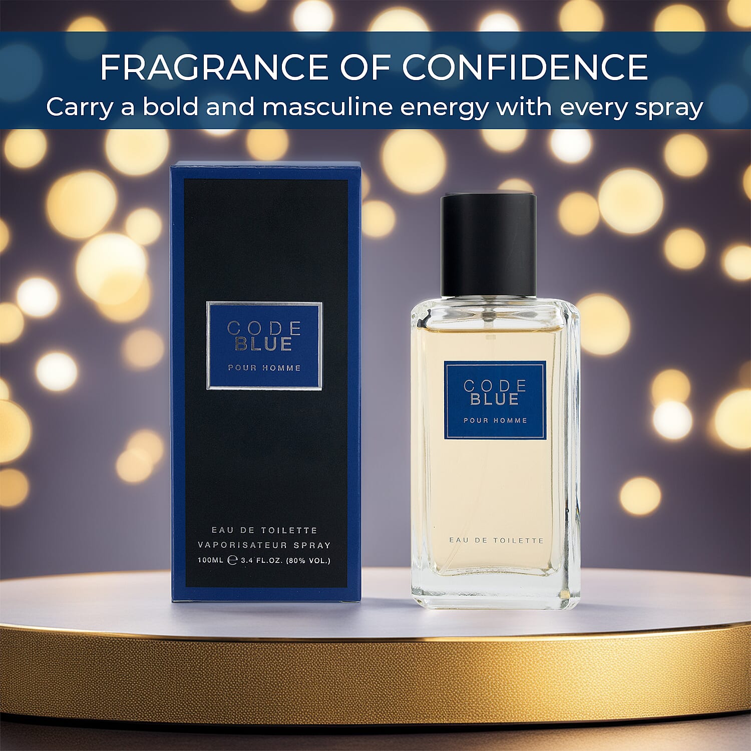 Laurelle Code Blue- Pour Homme Eau De Toilette - 100 ml