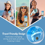 380ml Portable Blender with Detachable Cup - Blue