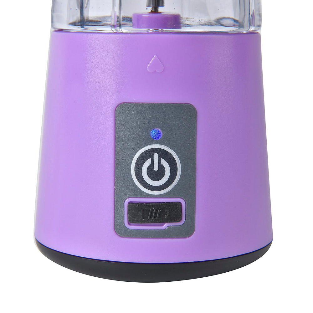 380ml Portable Blender with Detachable Cup - Purple