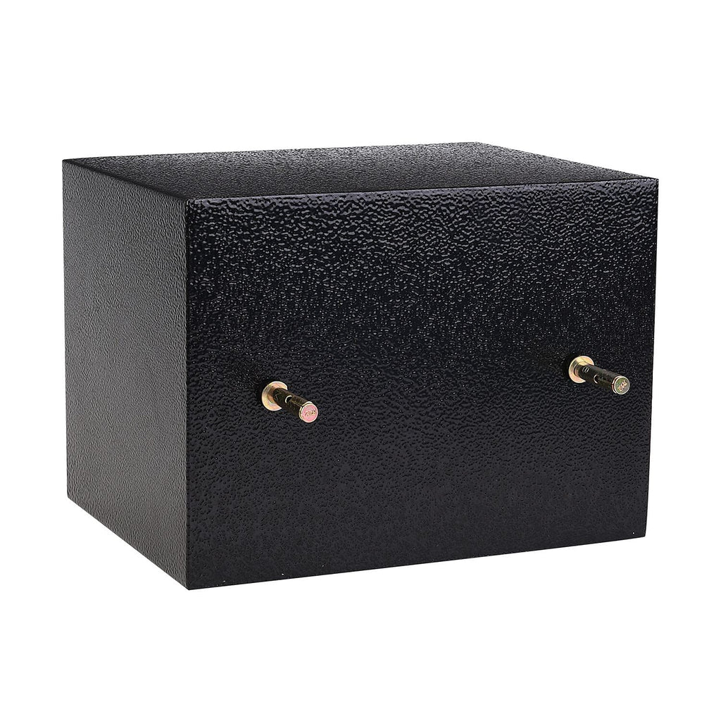 Strong Steel Safe Box With Pincode Access (4 AA Batteries,Not Included) - Black