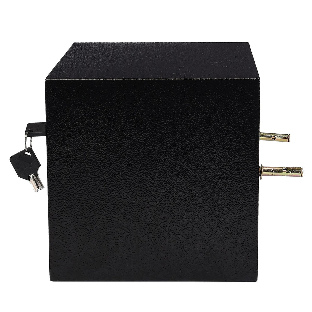 Strong Steel Safe Box With Pincode Access (4 AA Batteries,Not Included) - Black