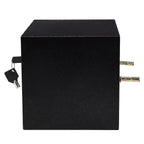 Strong Steel Safe Box With Pincode Access (4 AA Batteries,Not Included) - Black