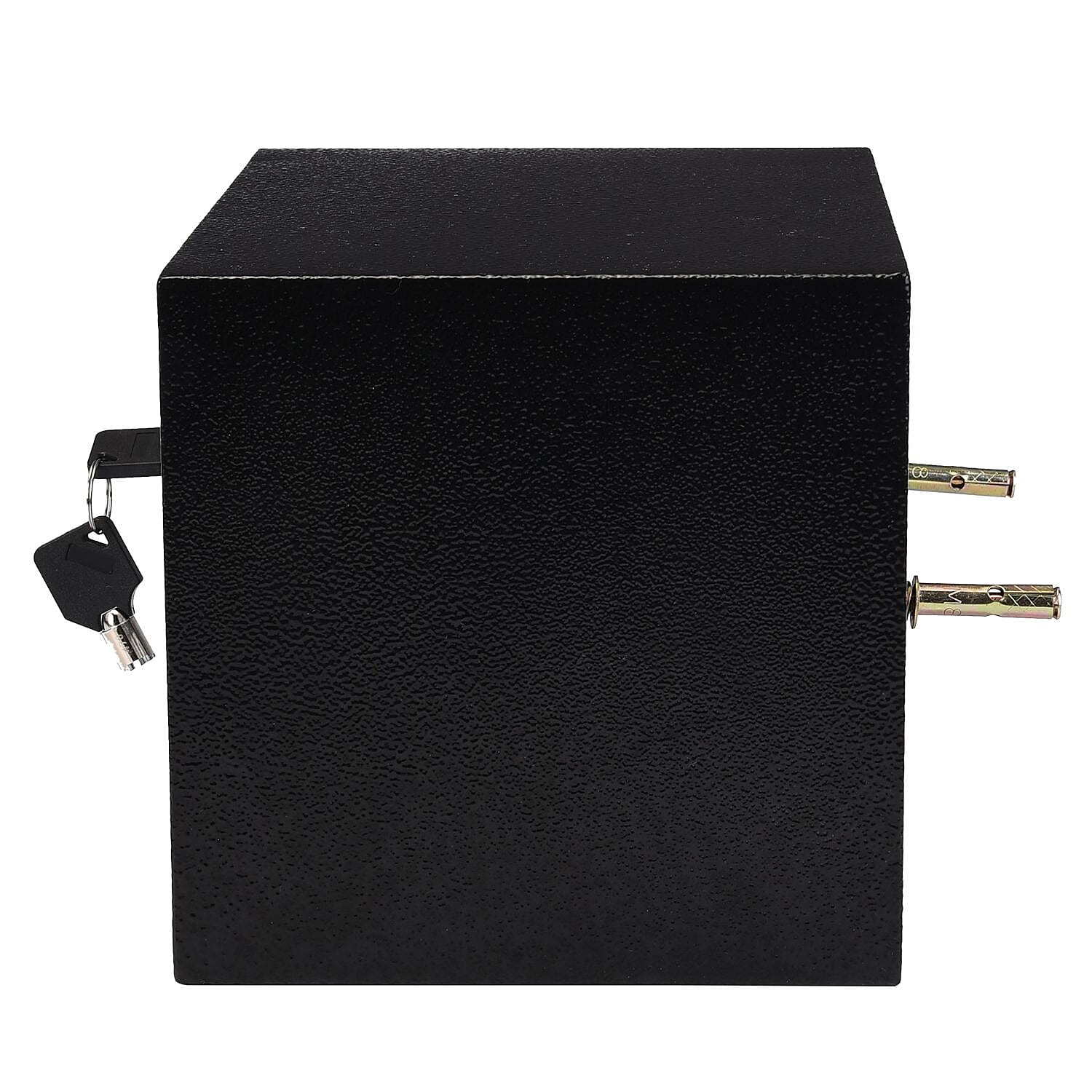 Strong Steel Safe Box With Pincode Access (4 AA Batteries,Not Included) - Black