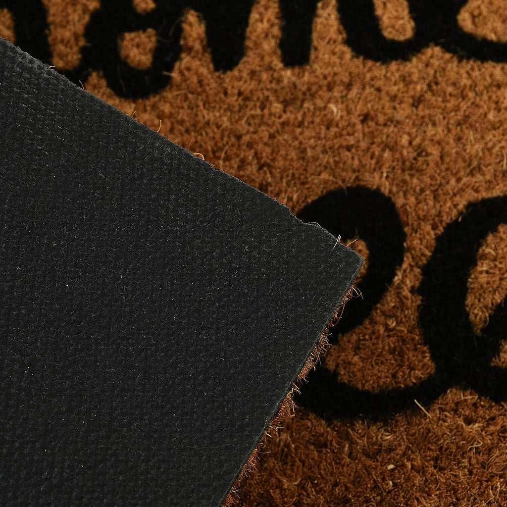 Home Sweet Home Coir Door Mat (Size 45x75 cm) - Brown