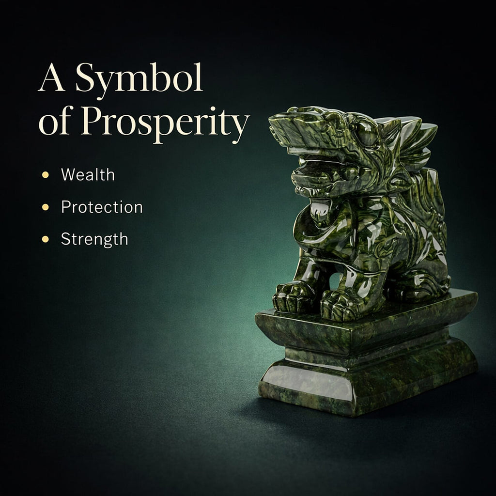 Black Friday Collectors Edition -  2 Pcs Set Serpentine Jade Carved Pixiu Sculpture 5045.00 Ct.